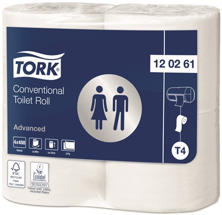 Toappr Tork Extra långt T4 24/fp