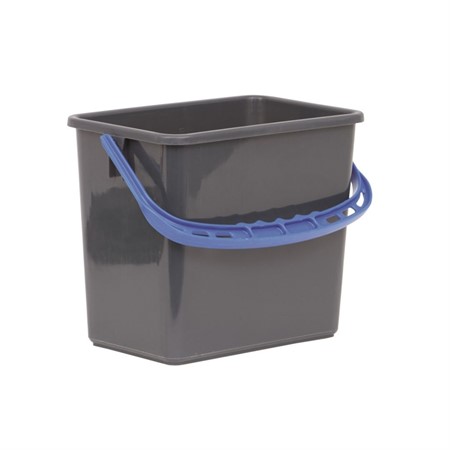 Hink Grå med Blått handtag 6L