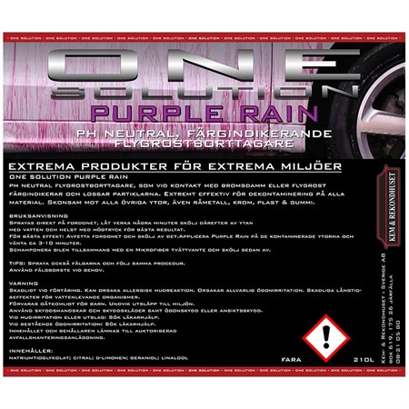 One Solution Purple rain 0,5 L trigger